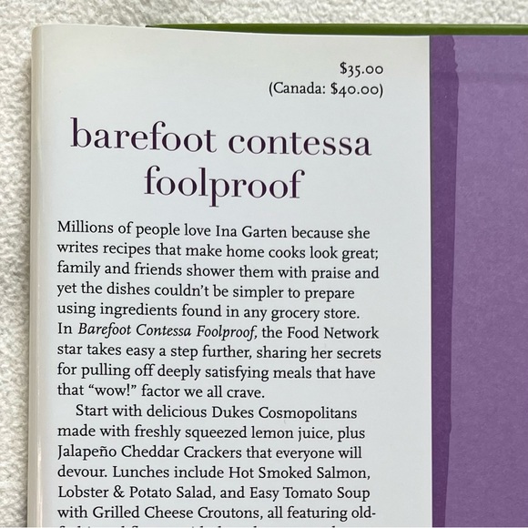 Barefoot Contessa Foolproof Cookbook - Picture 4 of 5